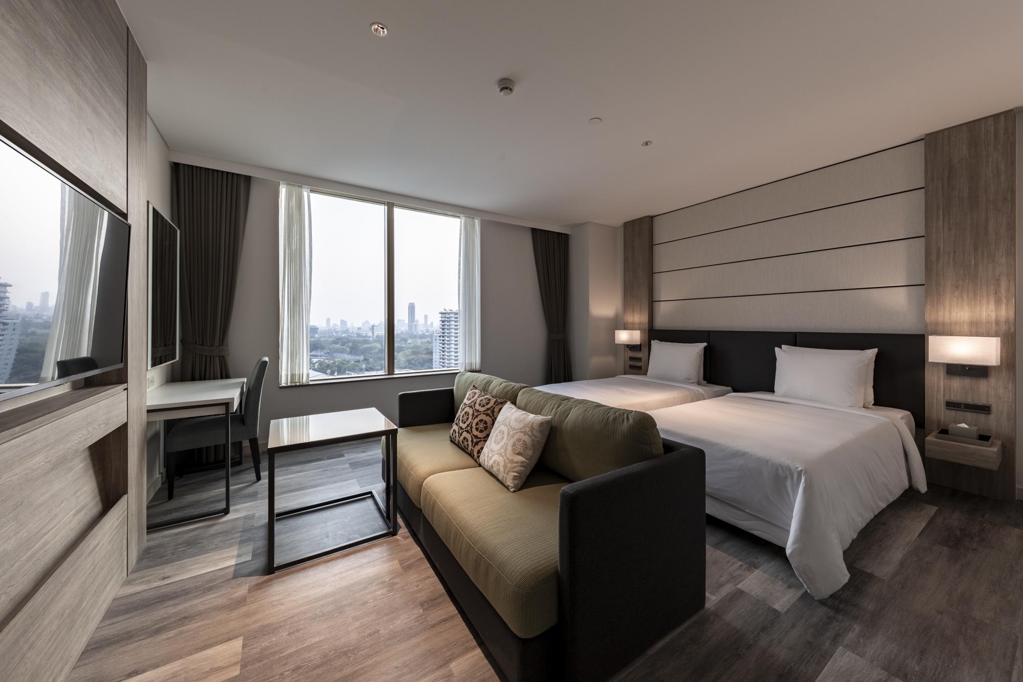 西鉄ホテルソラリアバンコクアソークデラックスコーナーツイン