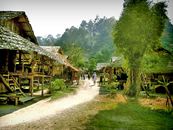 首長族の村画像